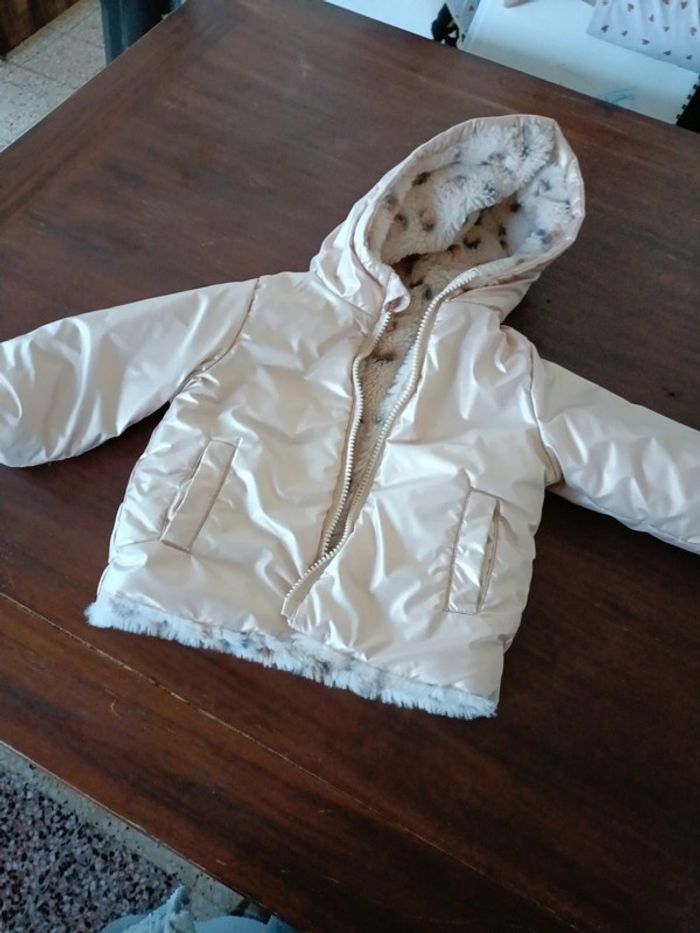 Manteau réversible 18mois