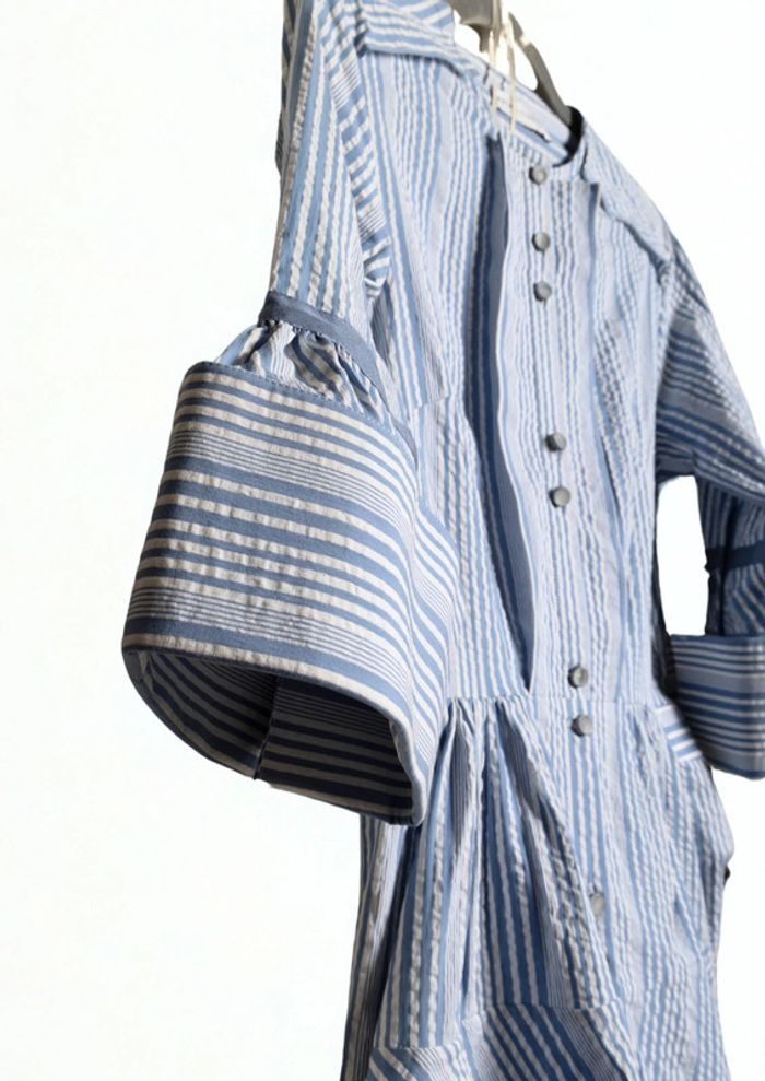 Robe bleu et blanche asymétrique Palmer Harding Taille 34 - photo numéro 7