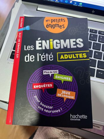 Les énigmes de l’été hachette