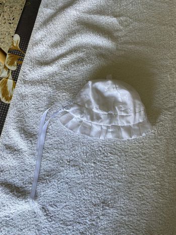 T6mois chapeau bob dentelle