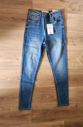 Jean skinny taille haute Bershka