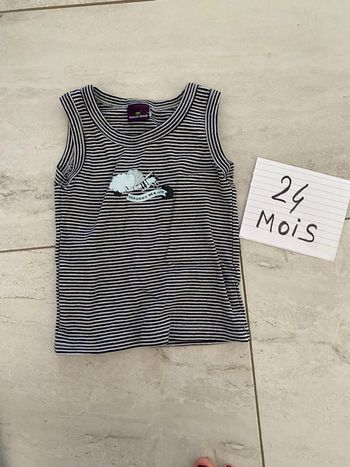 Débardeur Sergent Major 2 ans