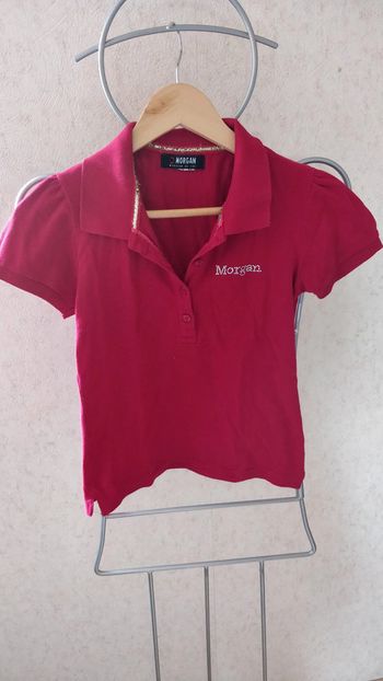 Polo Morgan Taille S Rouge