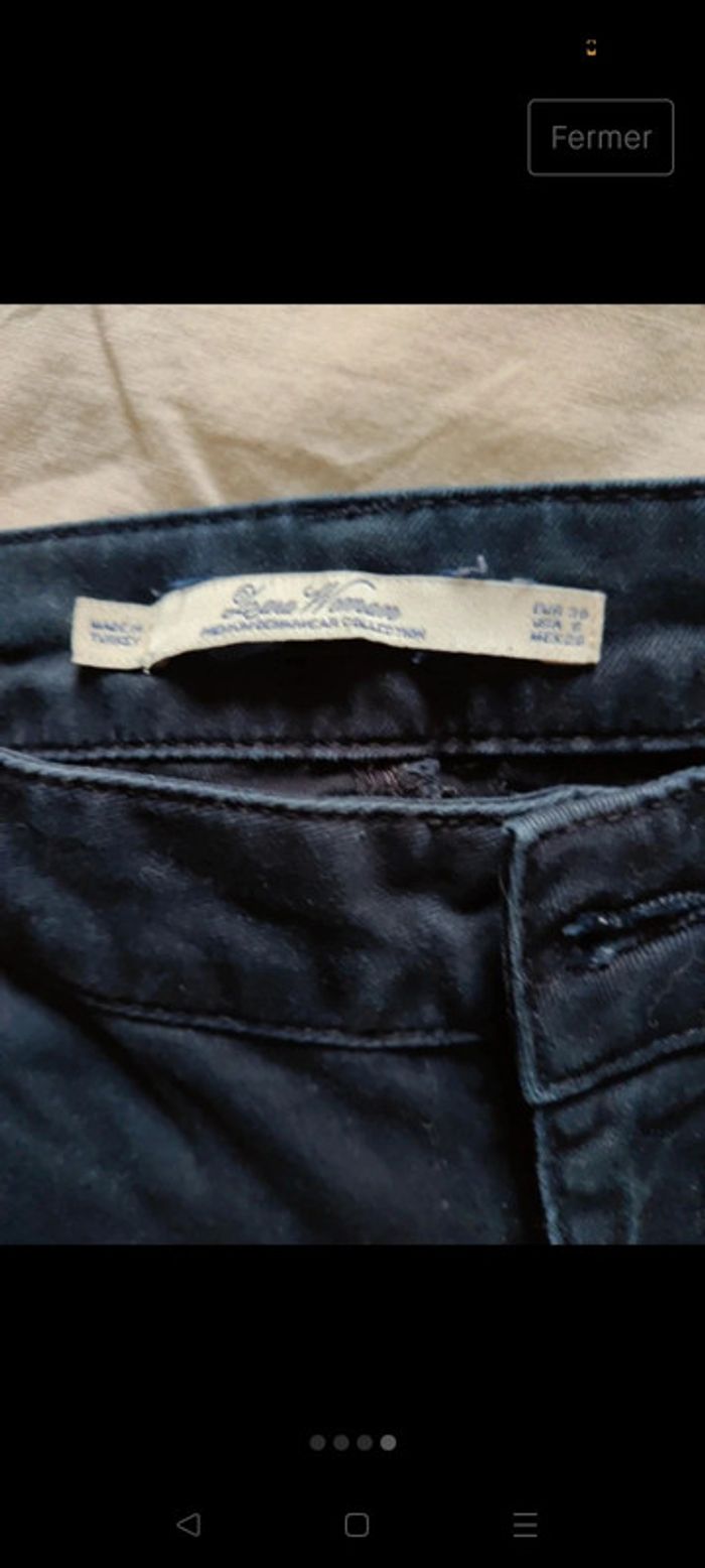 Pantalon bleu marine - photo numéro 5