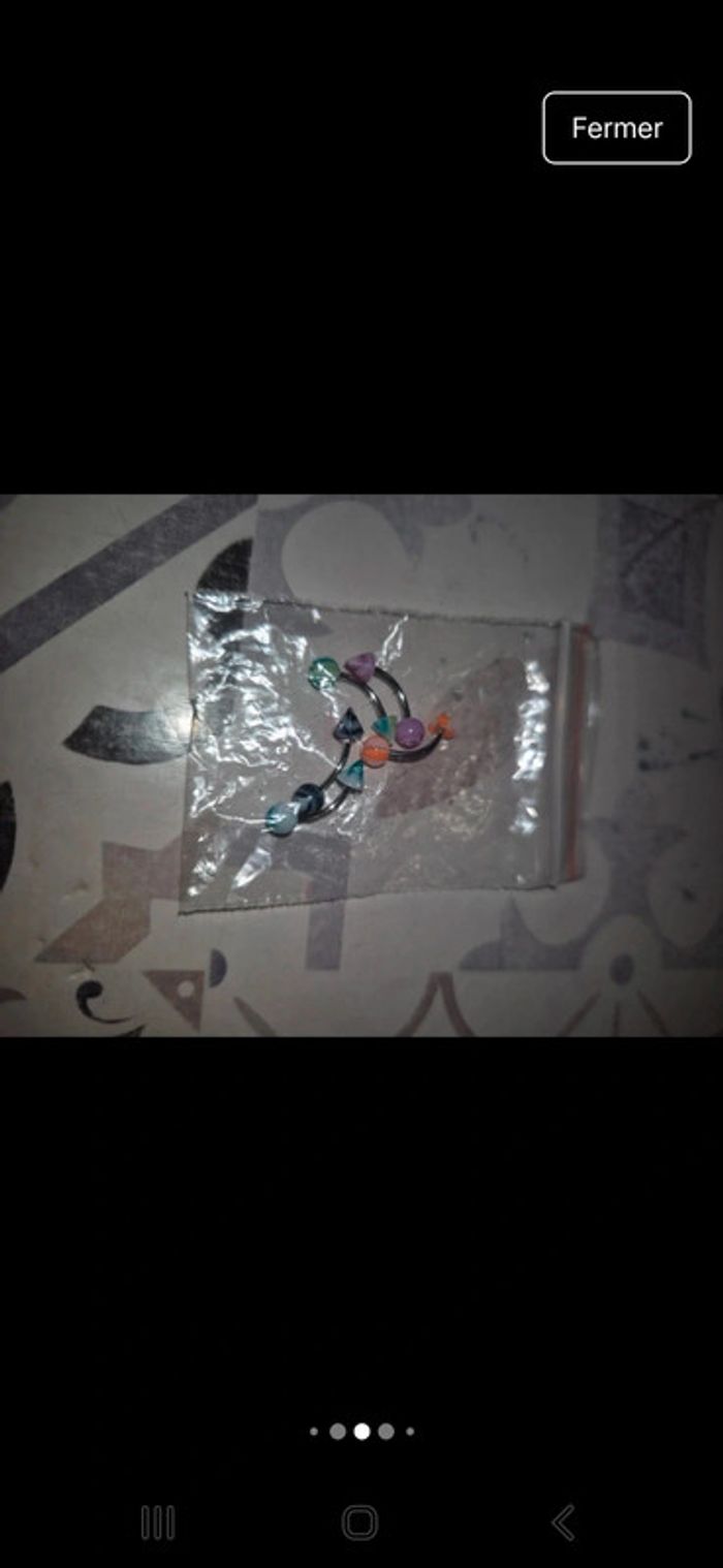 Lot piercing neuf - photo numéro 5