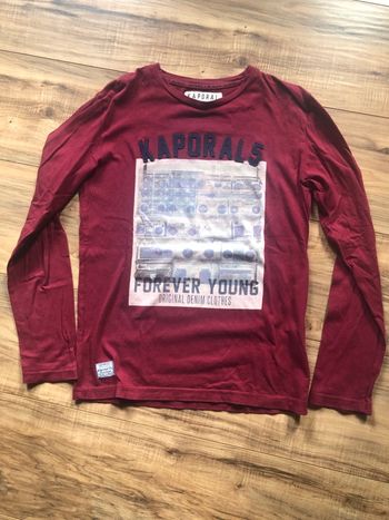 T-shirt manches longues Kaporal 10ans