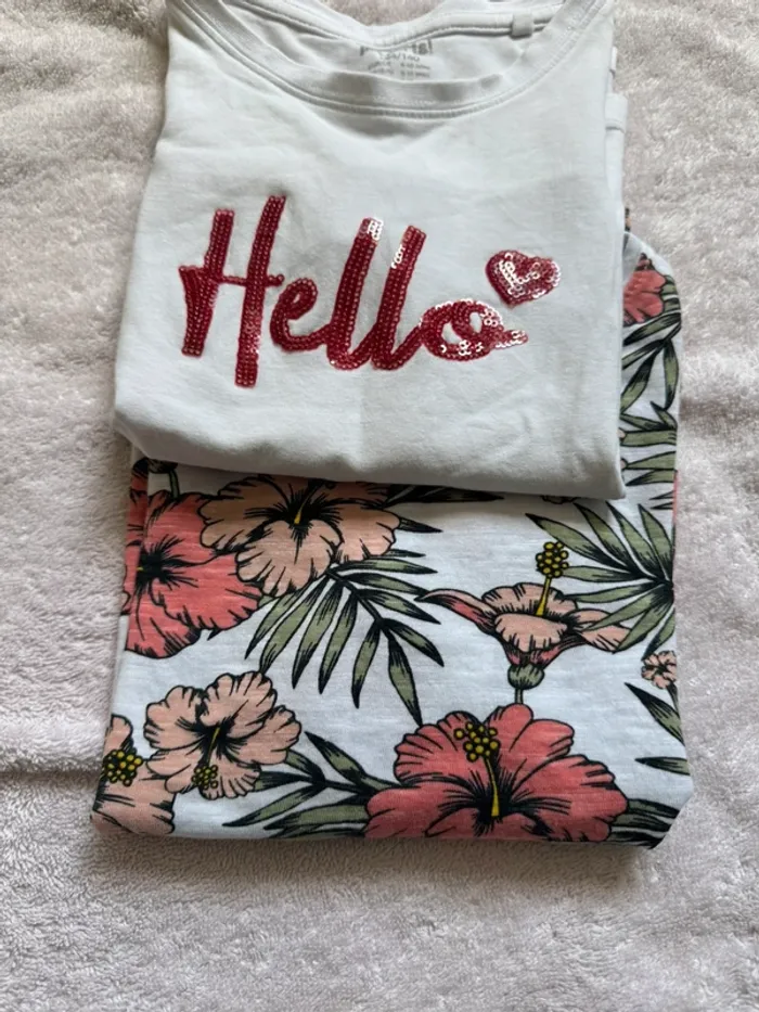 Lots de deux t shirts