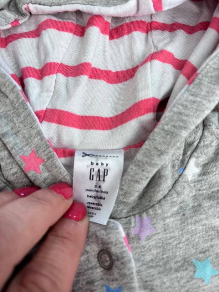 Gilet à pressions oreilles d'ourson - photo numéro 4