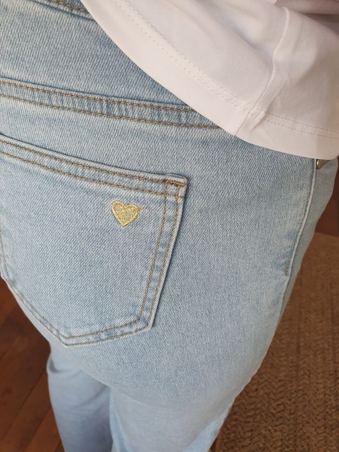 Jean large Québec bleu clair Taille 8 ans - photo numéro 5