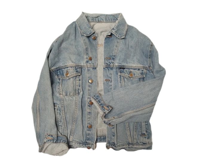 Veste en jean vintage effet déchirure | J and Co | L