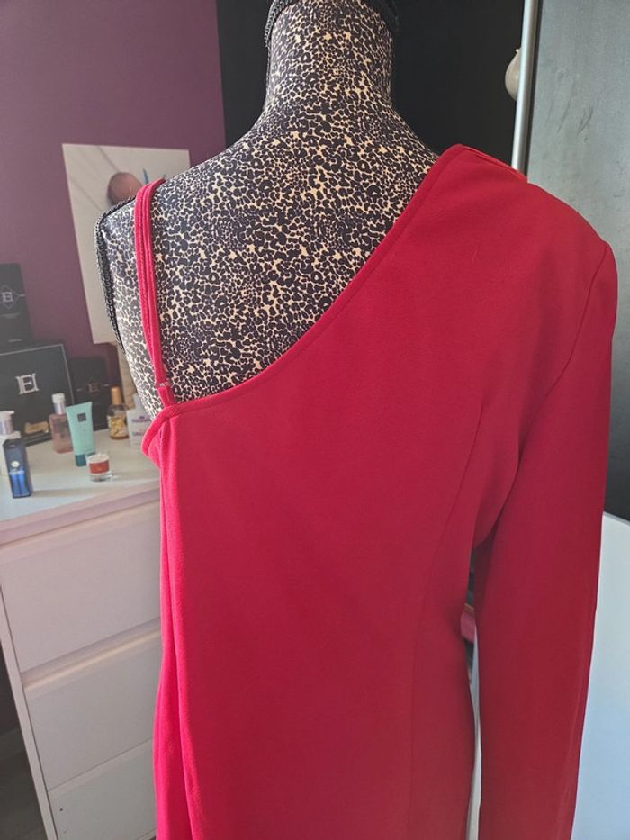 Blazer Rouge Original  de chez Shein en taille L - photo numéro 6