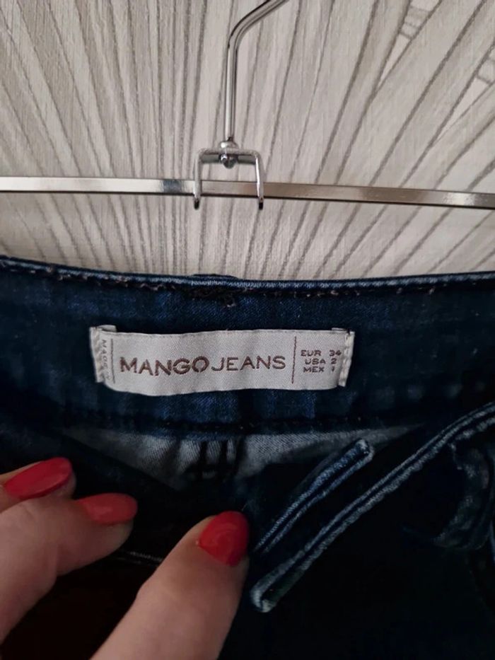 Joli jean Mango taille 34 - photo numéro 4