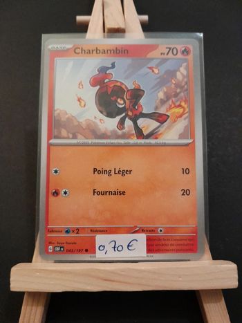 Carte Pokémon Charbambin 43/197