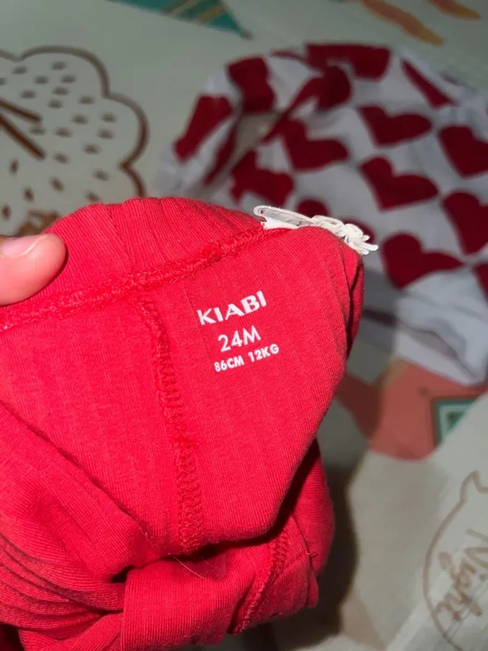 Ensemble Kiabi mixte cœur rouge - photo numéro 6