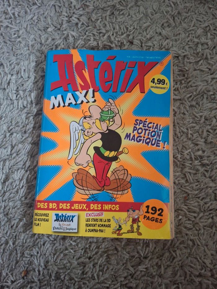 Livre asterix max année 2018 n 5