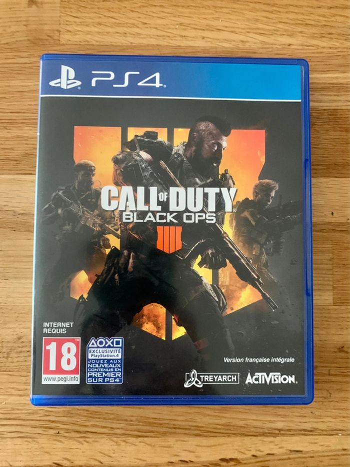 PS4 call of duty black OPS