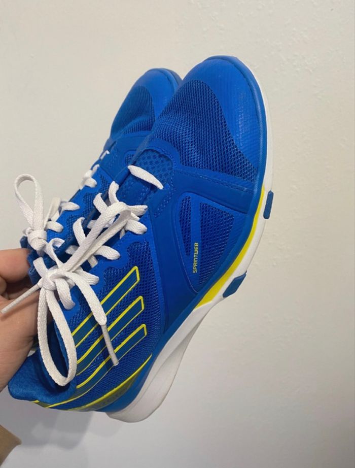 Basket Adidas adizero bleu