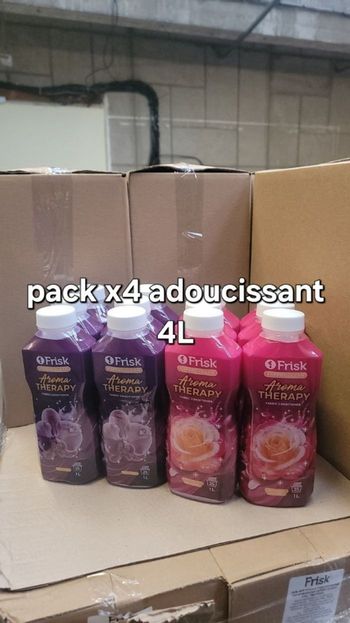 PROMO pack x4 adoucissant 1L seulement 10e