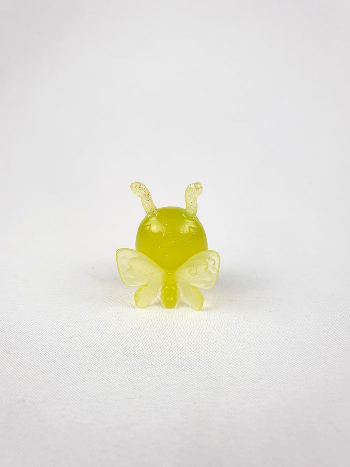 Littlest Petshop LPS Papillon jaune transparent - photo numéro 2