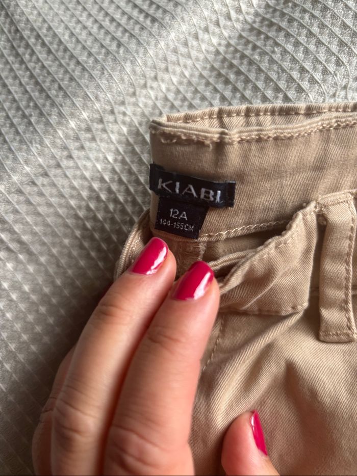 Lot de deux pantalons chino 12 ans - photo numéro 3