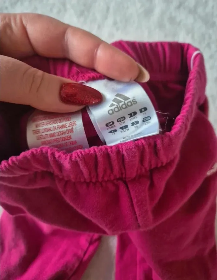 Jogging fuschia adidas 12 mois - photo numéro 2