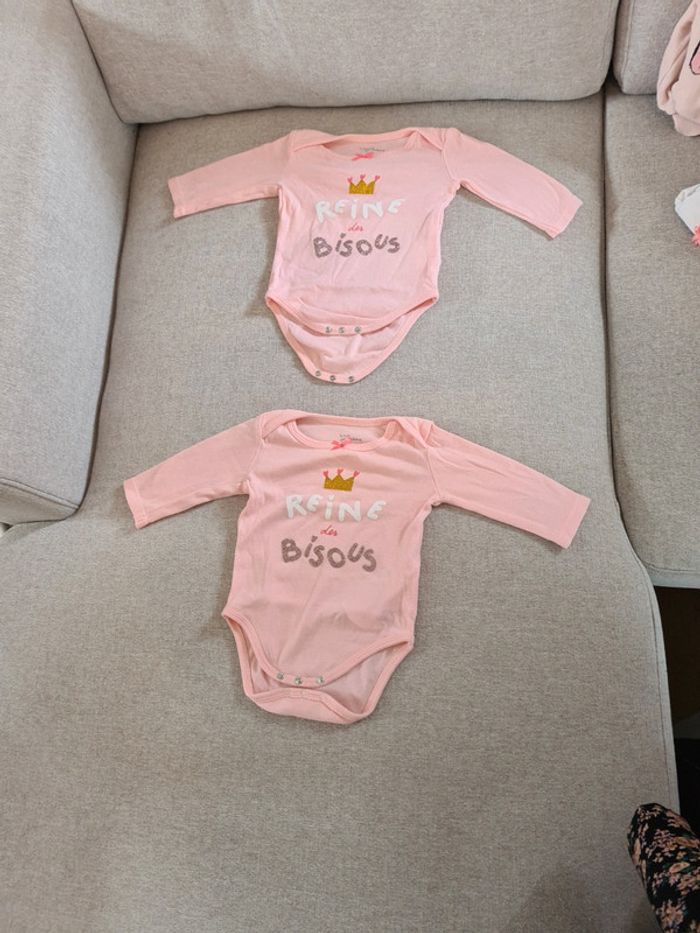 Lot de 2 bodies dpam 3 mois