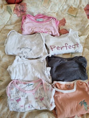 Lot bodies 18/24 mois