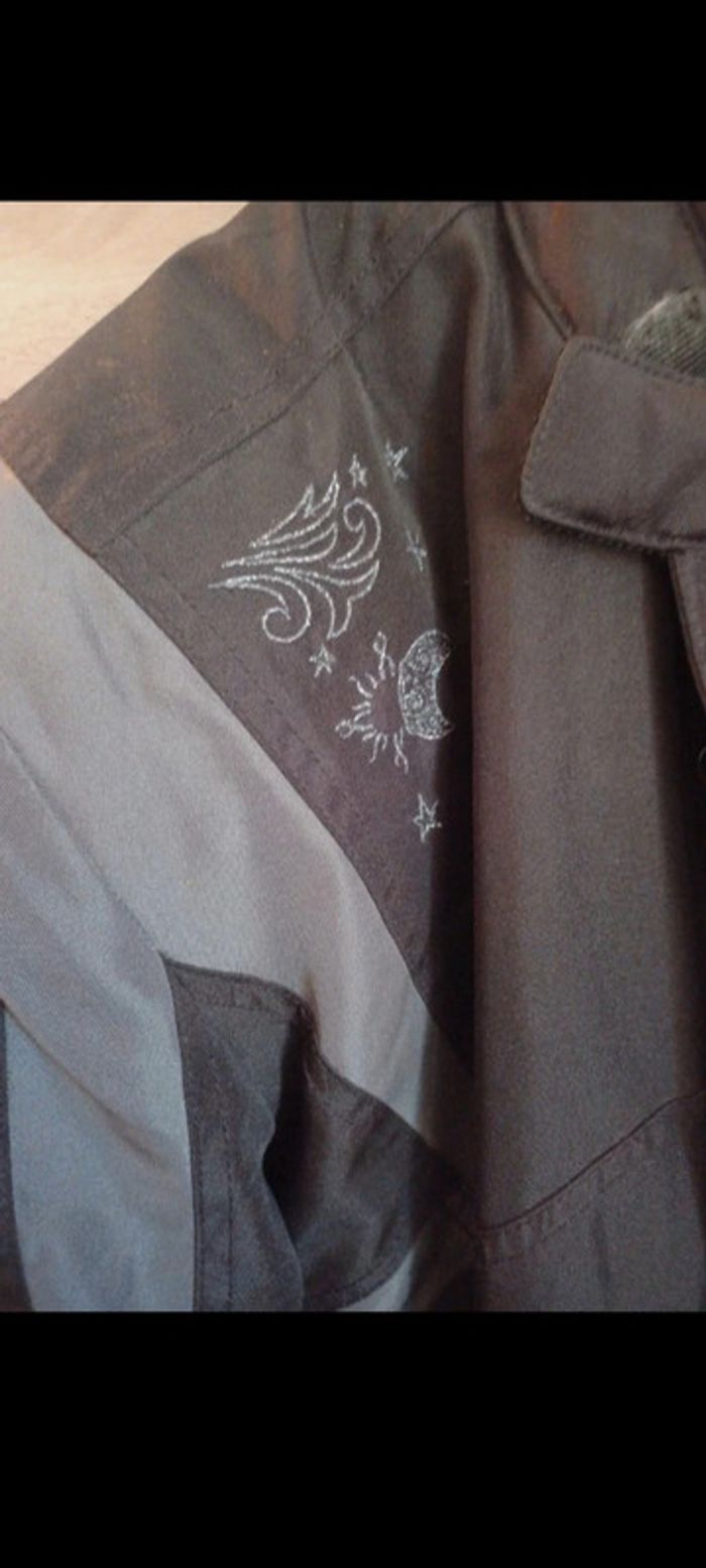 Superbe blouson de moto femme taille 38/40 ixon état impeccable - photo numéro 6