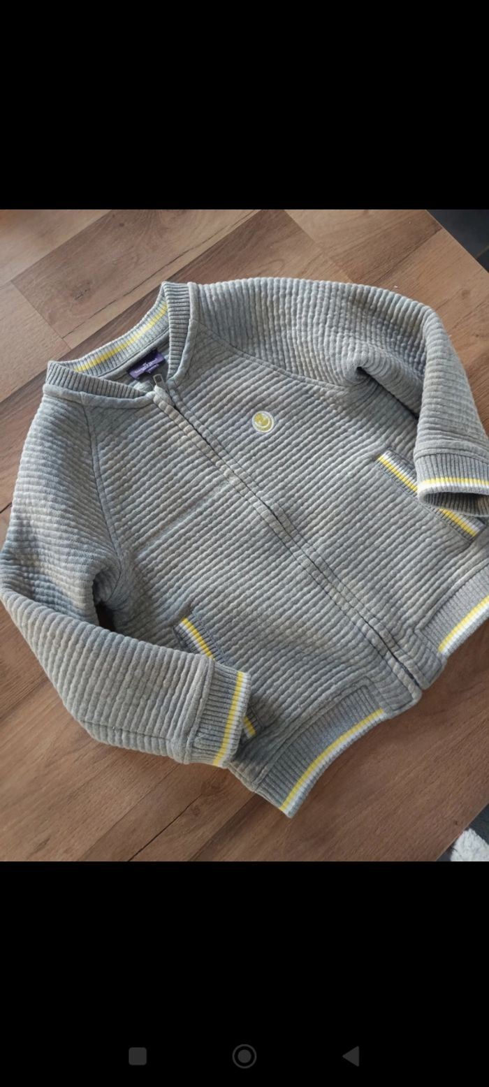 Gilet sergent major gris 4 ans