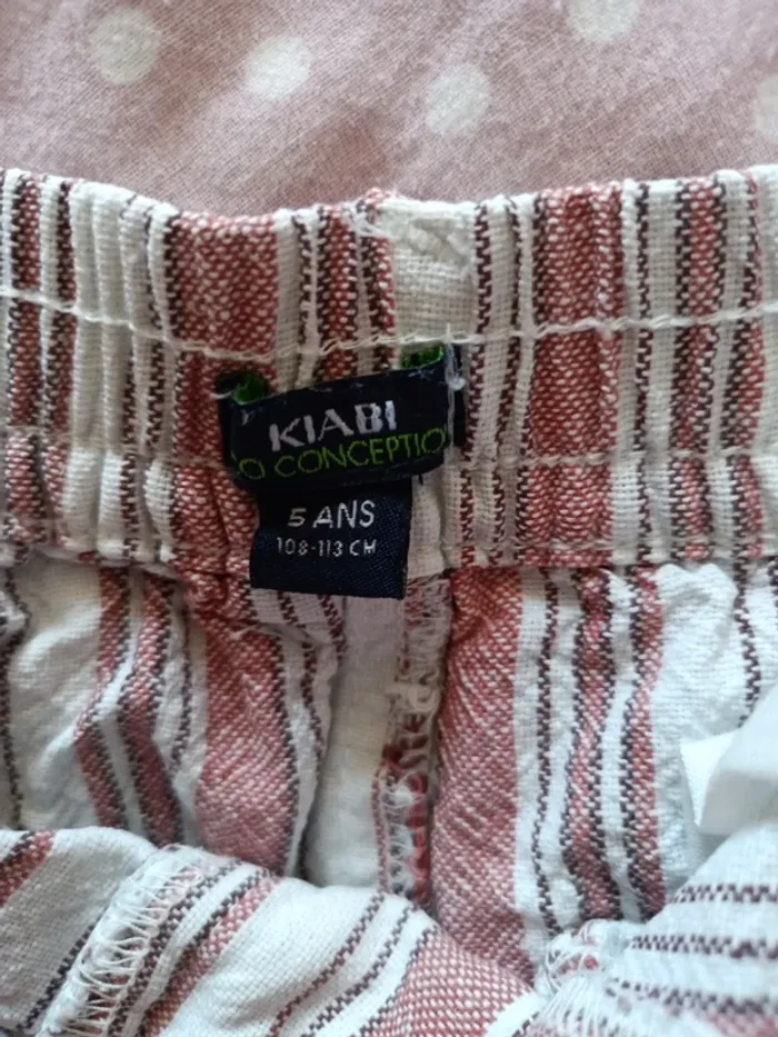 Short en lin 5 ans - photo numéro 3