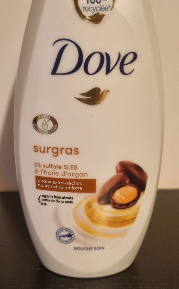 Soin douche Dove Surgrasa l'huile d'argan - photo numéro 2