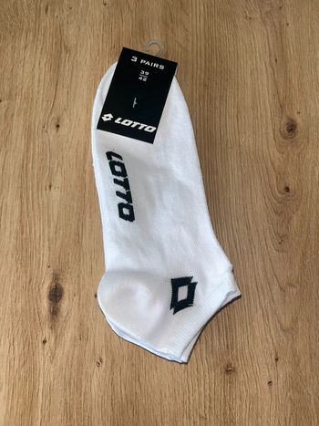 Lot de 3 paires de chaussettes, Lotto , neuves , Taille 39-42 , unisex
