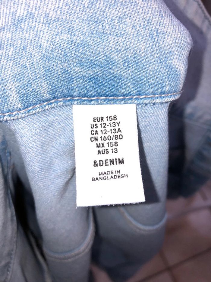 Veste en jean#taille courte#12/13 ans#taille S - photo numéro 5