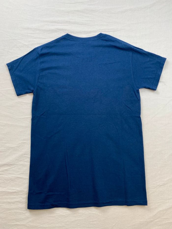 T-shirt imprimé sport USA, homme, été, bleu, S - photo numéro 3