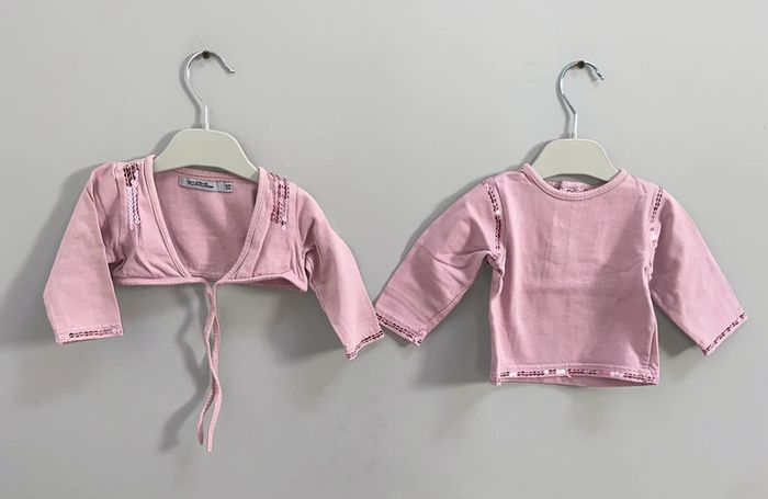 Tee-shirt et Boléro 6 mois Tape à l’Oeil