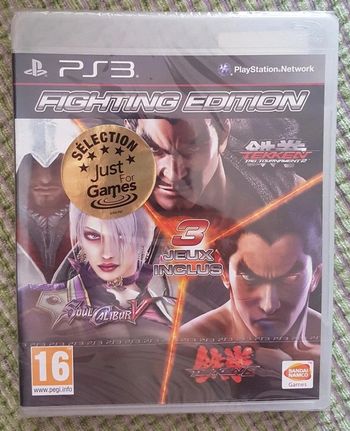Fighting edition 3 jeux inclus ps3 neuf sous blister