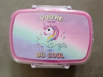 Boîte à goûter licorne