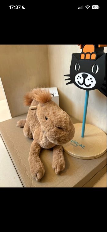 Peluche jellycat Richie dromedary