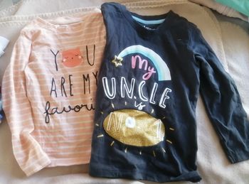 Lot de 2 t-shirts manches longue