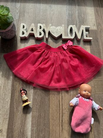 - Jupe Lulu castagnette - 12 mois - Très bon état 