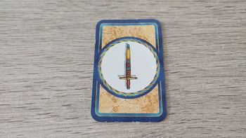 Carte épée pièce détachée jeu de société Labyrinthe Ravensburger #A80