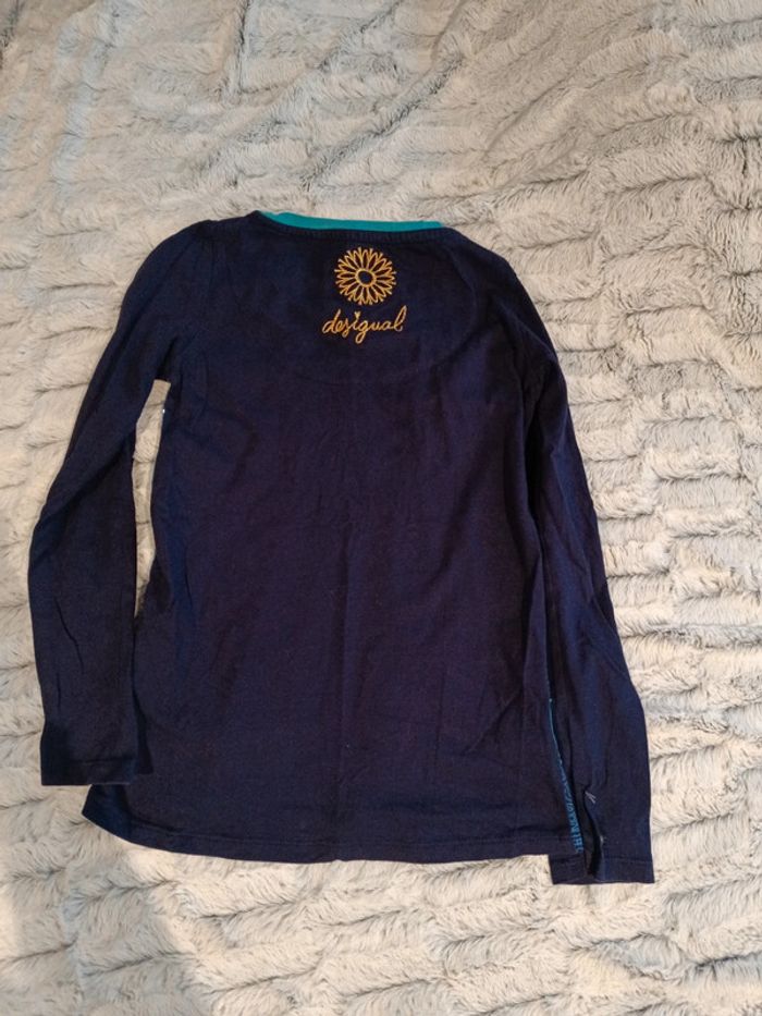Haut manches longues Desigual 9/10 ans - photo numéro 5