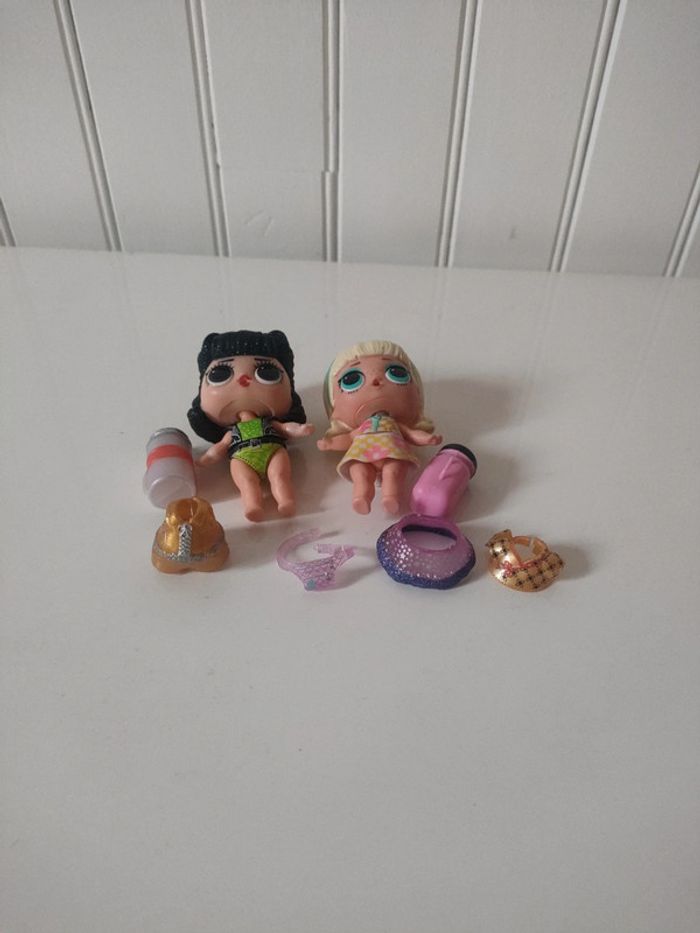 Lot de 2 poupée lol avec accessoires - photo numéro 2