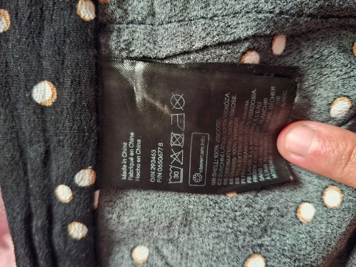 Jupe bleu marine, taille 44 - photo numéro 4