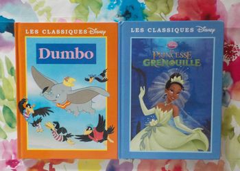 Dumbo et La Princesse Grenouille Les Classiques Disney Ed. France Loisirs