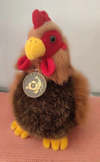 Coq peluche collection Leosco