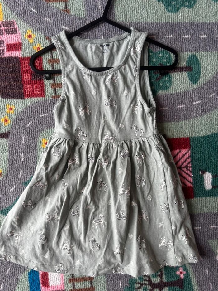 Robe zèbre fille