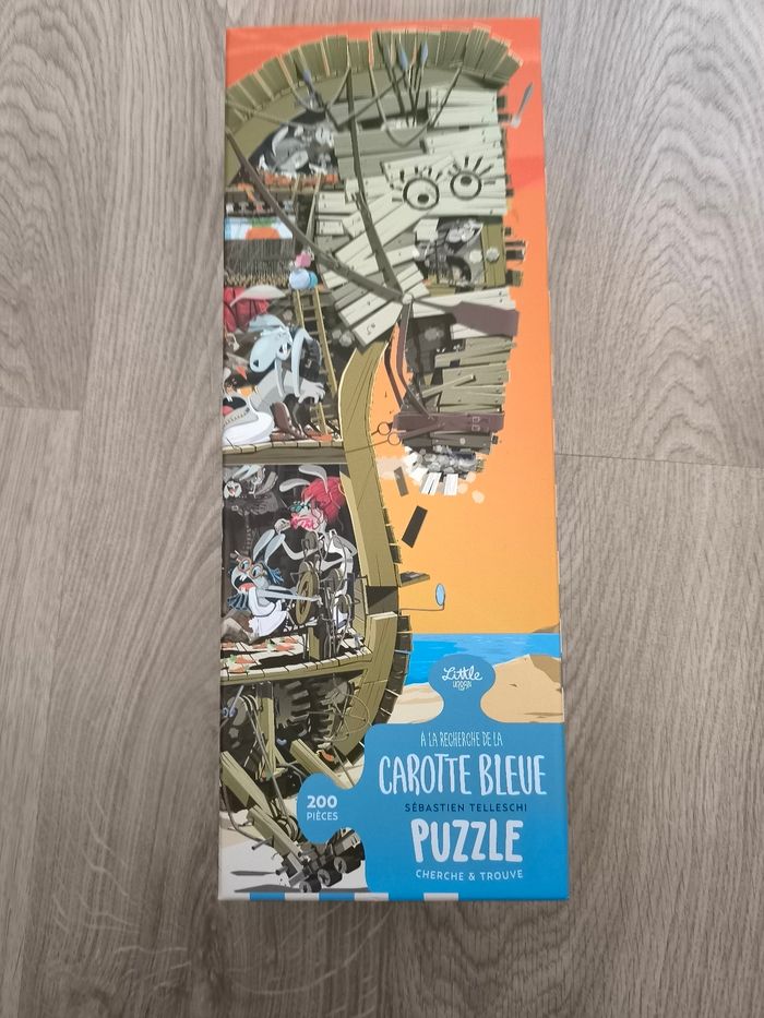Puzzle A la recherche de la carotte bleue 200 pièces - photo numéro 1