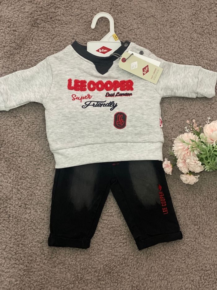 Ensemble garcon lee Cooper 3 mois Neuf