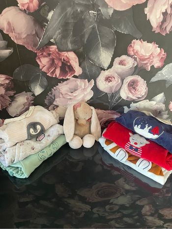 6 PYJAMAS MOLLETONNÉS 1 MOIS